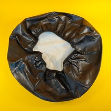 Trailer Spare Wheel Cover for 13 inch Wheel Rim PVC Cotton Weatherproof Black UK