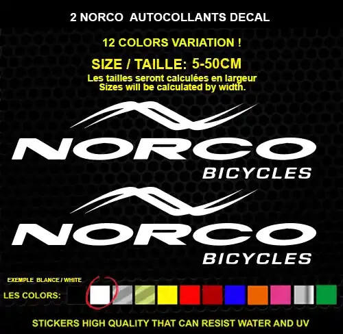 Norco bike sticker genuine - norco,