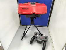 Nintendo Virtual Boy Console Red with Controller Tested Rare Vintage System #77