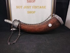Reproduction powder horn