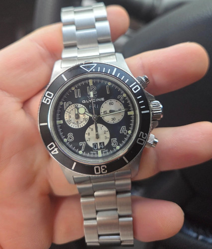 Glycine combat sub - sub, chronograph