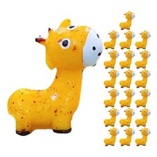  20 Pcs Giraffe Sculpture Decor Statue for Garden Minature Figurine