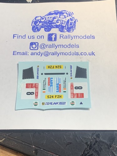 Decals vauxhall chevette - 1/43,
