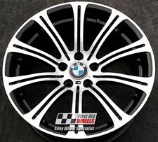 R155DCB Exchange BMW M3 4X 19" GENUINE 200M GLOSS BLACK DIAMOND CUT ALLOY WHEELS