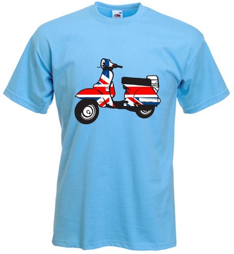 Mod scooter shirt union - mod,