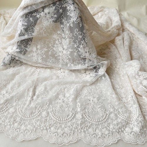 Delicate flower lace - delicate,