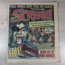 Scream! Comic Issue Number 1 24th March 1984