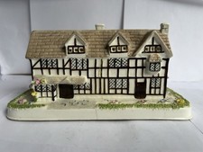 Miniature of Bone China Coalport Cottage Shakespeare's Birthplace