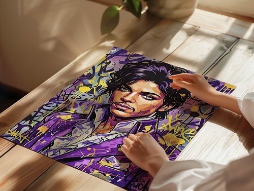 Prince pop 80s icon music - prince,