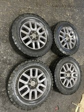 Genuine Used Nissan Navara D40 Outlaw Alloy Wheels Set 18inch All Terrain