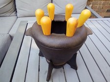 Vintage BODUM Black Cast Iron