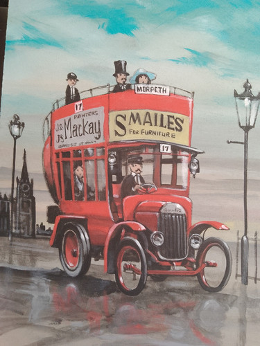 Original painting old - original, '