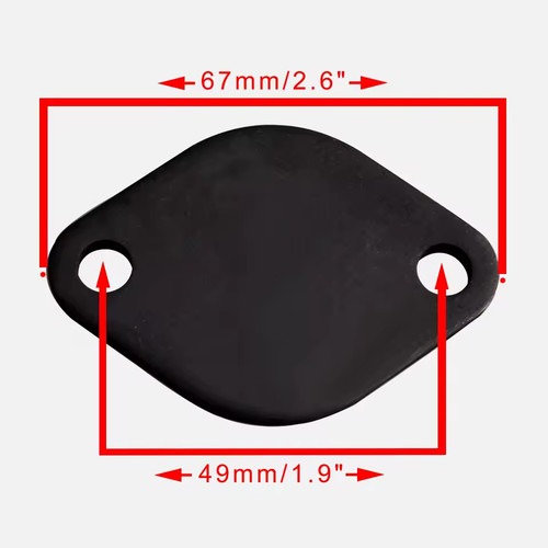 Valve blanking plate for - valve,
