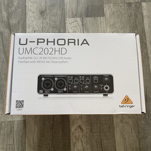 Behringer umc202hd phoria - behringer, u-phoria