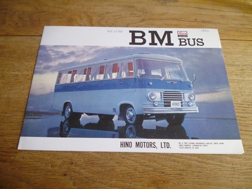 Hino bus coach brochure - bus,