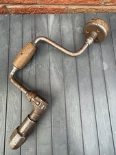 Vintage FOX BROS Sheffield Hand Brace No 701 Ratchet Bit Brace