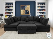 New U Shape Cinema Fabric Sofa