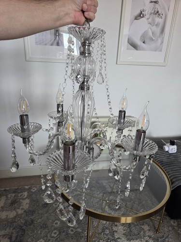 Laura ashley clear glass drops - clear,