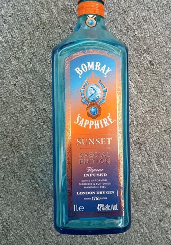 Bombay sapphire litre glass - sapphire,
