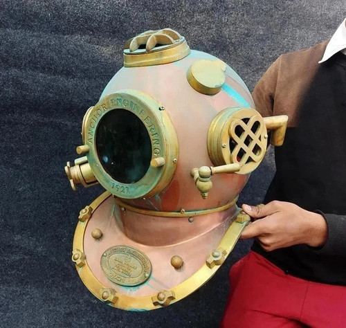 Antique diving helmet - antique,