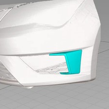 SEAT Leon CUPRA TYP5F Front Bumper Inlet Scoops 2014-2018