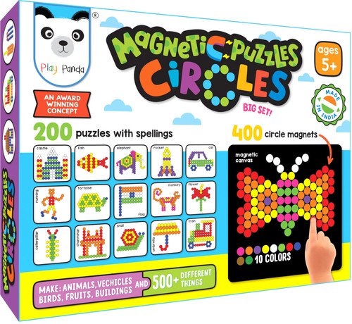 Shape puzzle circle toy - puzzle, for