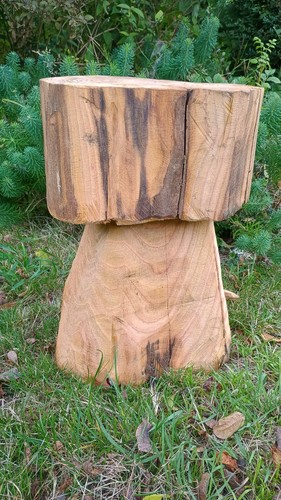 Mushroom garden stool - fire, pit
