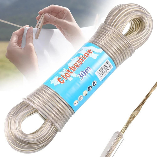 Pvc laundry rope wire washing - rope,