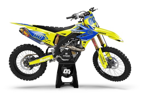 Suzuki motocross graphics - suzuki,