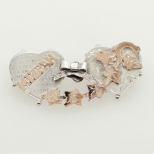 Antique Gold and Silver MIZPAH