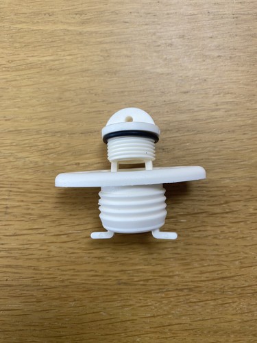 Oval boat transom drain - , socket