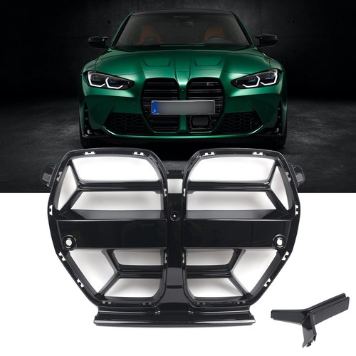 Gloss black front bumper - front,