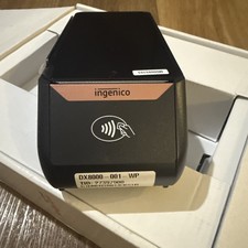 Ingenico AXIUM DX8000 POS Terminal Black 6" Touchscreen Ergonomic Interface
