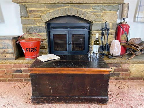 Old antique pine - antique, chest