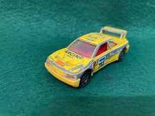 MAJORETTE PEUGEOT 405 T 16 RALLY CAR NO 202 YELLOW 1:60 DIECAST 63