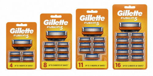 Gillette fusion5 razor blade - gillette,