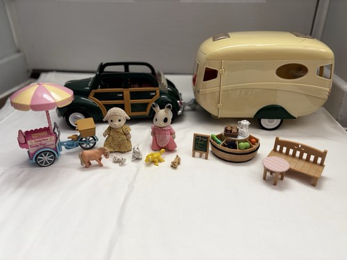 Sylvanian families caravan - sylvanian,