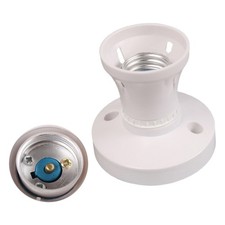 2* Edison Screw E27 White