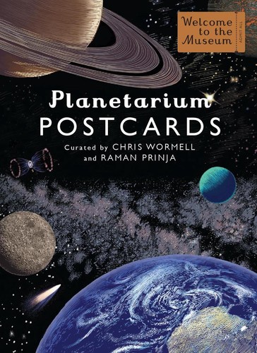 Planetarium postcards raman - postcards, by