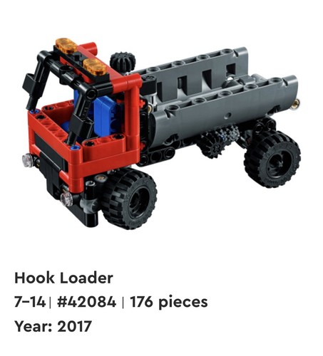 Lego technic 42084 hook loader - technic,