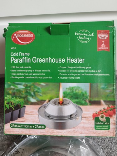 Ambassador paraffin greenhouse - paraffin,