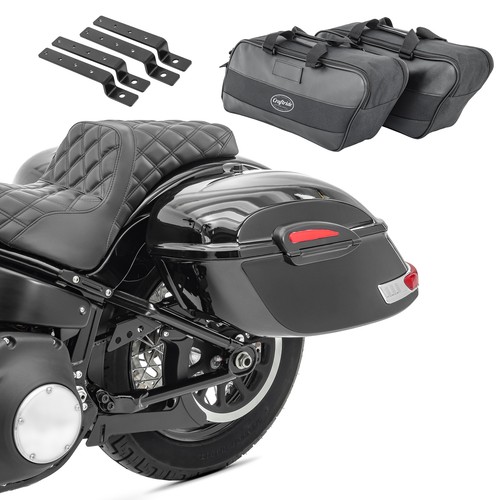 Set hard saddlebag - hard, +