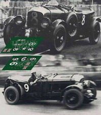 Decals Bentley C Blower 4 1/2