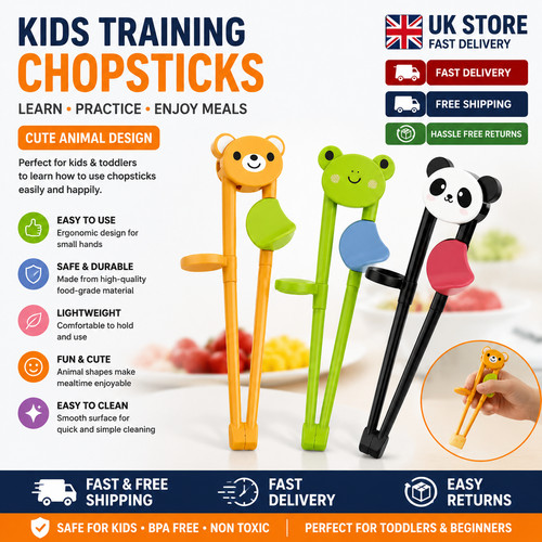 Kids training chopsticks cute - kids,