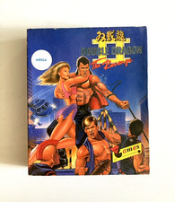 Amiga Double Dragon II The Revenge Complete w/ Manual Boxed Commodore Untested