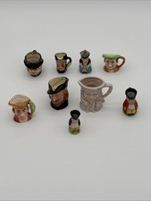 Vintage Mini Toby Mugs &