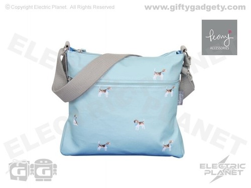 Beagle print cross body bag - beagle,