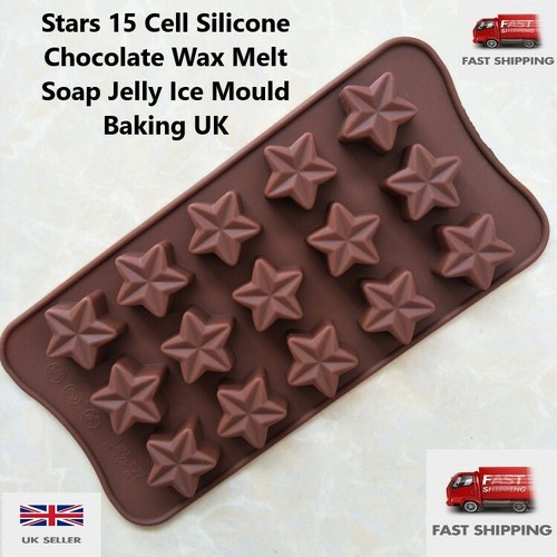 Stars cell silicone - stars, 15