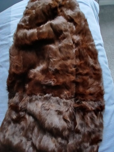 Genuine fur stole fully - (mink),