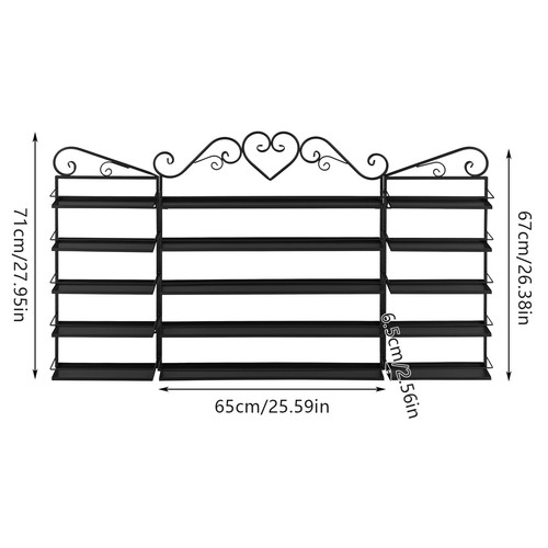 Wall mounted nail polish - nail,